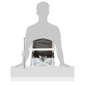 Regalo My Chair 2-in-1 Portable Travel Booster Seat & Activity Chair, Bonus Kit Includes, Oversized Removable Tray with Cup Holder, Gray