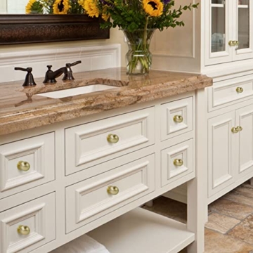 Khtumeware Brass Cabinet Knobs for Timeless Elegance