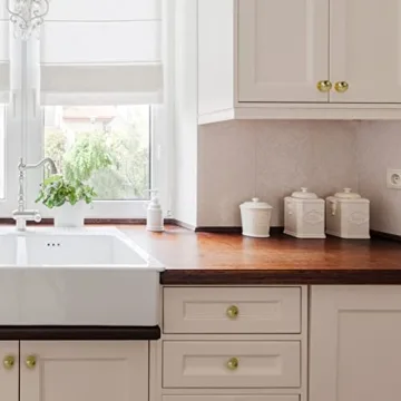 Khtumeware Brass Cabinet Knobs for Timeless Elegance