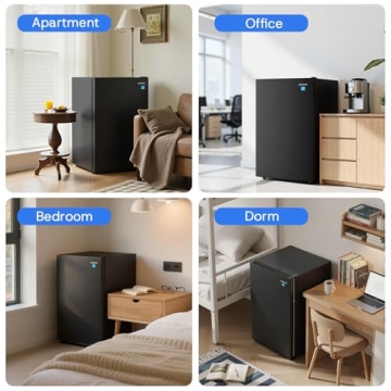 Compact Energy Efficient Mini Fridge for All Spaces