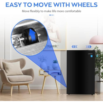 Compact Energy Efficient Mini Fridge for All Spaces