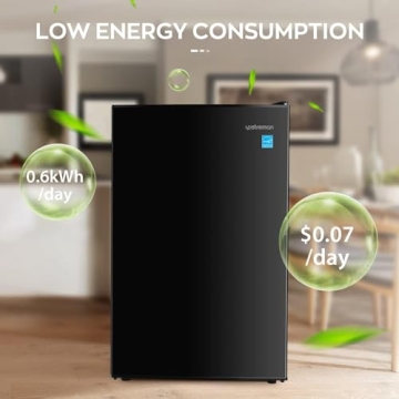 Compact Energy Efficient Mini Fridge for All Spaces
