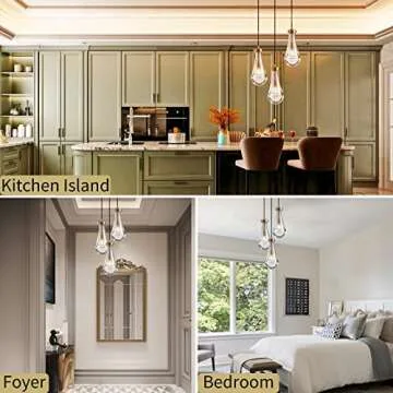 Joyunleo 3 Light Pendant Lighting for Stylish Homes