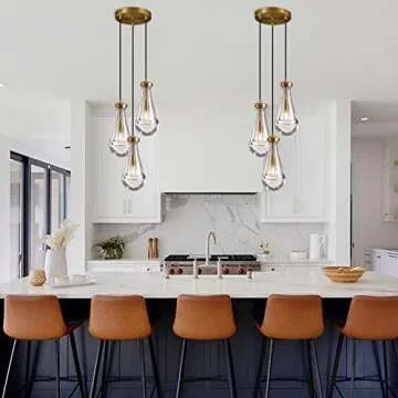 Joyunleo 3 Light Pendant Lighting for Stylish Homes