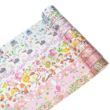KOVANO 48 Washi Tape Set for Unique DIY Crafts
