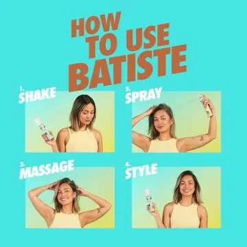 Batiste Dark Dry Shampoo for Volume & Freshness - 3 Pack
