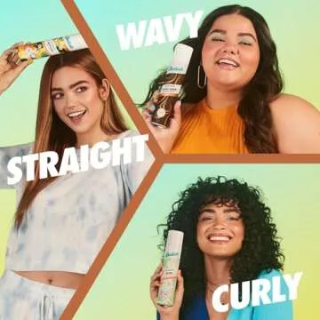 Batiste Dark Dry Shampoo for Volume & Freshness - 3 Pack