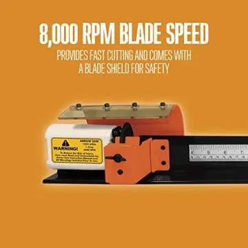 Weston Arrow Saw 8000 RPM - Precision Cutting Tool for Archers