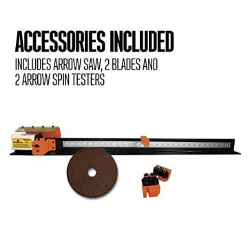 Weston Arrow Saw 8000 RPM - Precision Cutting Tool for Archers