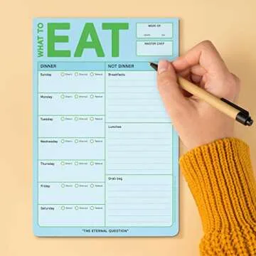 Plan Your Meals with Knock Knock What to Eat Pad