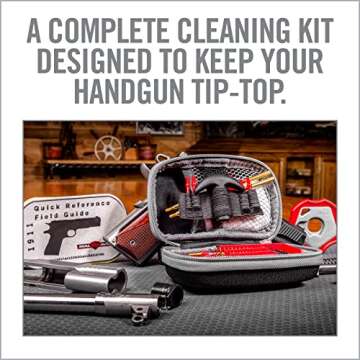 Real Avid Pistol Cleaning Kit - Ultimate 1911 Accessories for All Calibers
