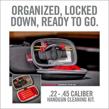 Real Avid 1911 Pistol Cleaning Kit with Wrench & Guide