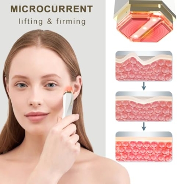 Microcurrent Eye Lift Massager for Youthful Skin