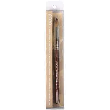 PANA Pure Kolinsky Acrylic Nail Brush - Professional Quality 8