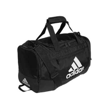 adidas Unisex Adult Defender 4.0 Duffel, Durable Athletic Sports Gym Travel Bag for Men and Women, B...