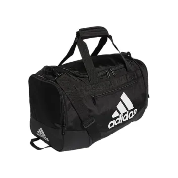 adidas Unisex Adult Defender 4.0 Duffel, Durable Athletic Sports Gym Travel Bag for Men and Women, B...