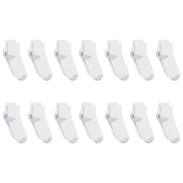 Hanes Women's Ankle Moisture-Wicking Socks 14-Pack