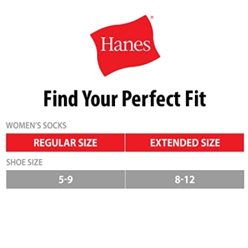 Hanes Women's Ankle Moisture-Wicking Socks 14-Pack