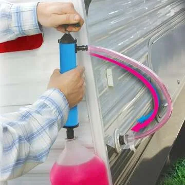 Camco RV Antifreeze Hand Pump Kit for Winterizing RVs