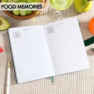 JULEASEL Blank Recipe Book to Write in Your Own Recipes, Thick Recipe Collection Book w/ 234 Pages, Hardcover Blank Cookbook for Family Recipes, Mom Christmas Gifts, Unique Gift for Cooking Lovers