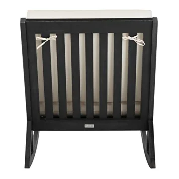 Safavieh Vernon White Rocking Chair for Outdoor Spaces