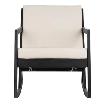 Safavieh Vernon White Rocking Chair for Outdoor Spaces