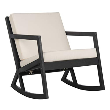 Safavieh Vernon White Rocking Chair for Outdoor Spaces