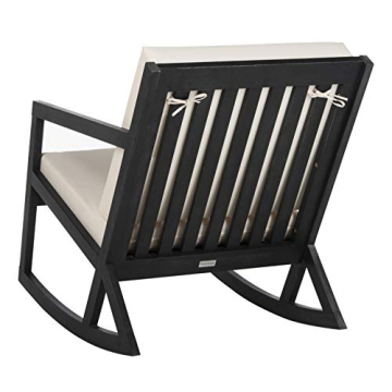 Safavieh Vernon White Rocking Chair for Outdoor Spaces