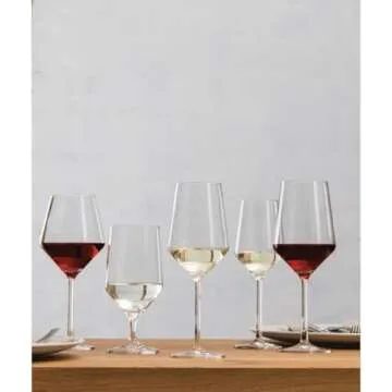 ZWIESEL GLAS Pure Cabernet Red Wine Glass (Set of 6), Graceful Wine Glasses for Red Wine, Dishwasher-Safe Tritan Crystal Glasses, Made in Germany (18 Ounce)