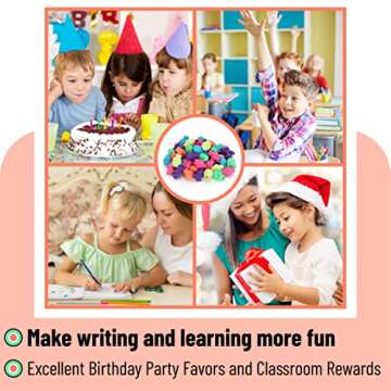 Mr. Pen- Animal Pencil Top Erasers, 60 Pack, Erasers, Pencil Eraser Tops, Pencil Toppers, Erasers for Pencils, Fun Erasers, Pencil Erasers Toppers, Cute Erasers for Kids, Easter Egg Fillers