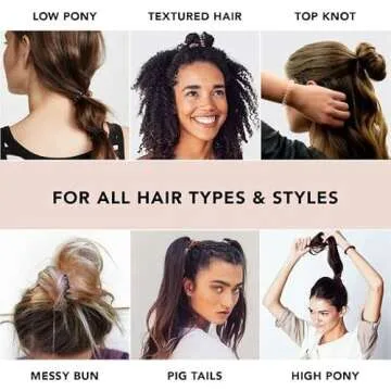 Kitsch Spiral Hair Ties No Damage 8pc for Women