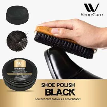 Shoe Polish Set - Effortless Shine for All Leather Types