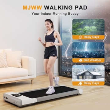 MJWW Smart Walking Pad Lightweight Portable Treadmill