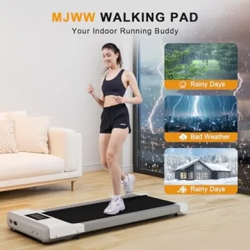 MJWW Smart Walking Pad Lightweight Portable Treadmill