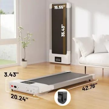 MJWW Smart Walking Pad Lightweight Portable Treadmill