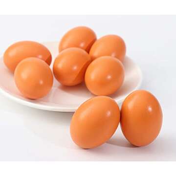 Wooden Eggs – Perfect for Decor & Poultry Management