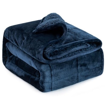 Lofus Sherpa Fleece Weighted Blanket - Cozy & Soft Comfort