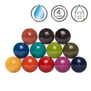 Derwent Inktense Pencils Tin, Set of 12, Great for Holiday Gifts, 4mm Round Core, Firm Texture, Watersoluble, Ideal for Watercolor, Drawing, Coloring and Painting on Paper and Fabric (0700928)