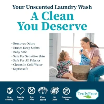 Truly Free Laundry Detergent for Sensitive Skin Eco-Friendly