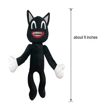 Unique POPRORE Siren Head & Black Cat Plush Toys for Gifts