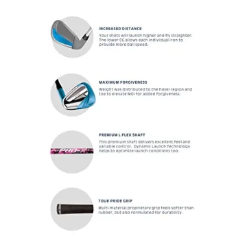 Aspire PRO-X Ladies Golf Club Set for Beginner Golfers