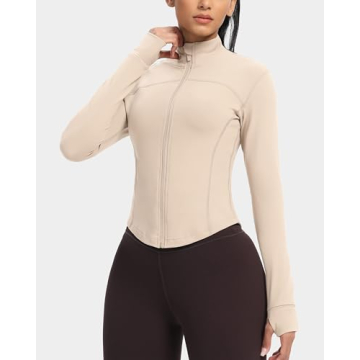 Stylish GYM RAINBOW Women's Workout Zip-Up Jacket