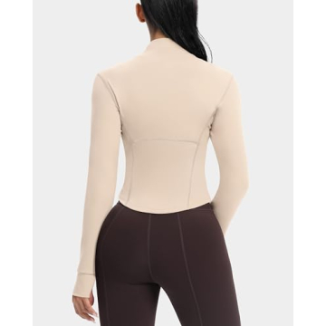 Stylish GYM RAINBOW Women's Workout Zip-Up Jacket