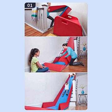 LTINN Kids Folding Slide for Indoor and Outdoor Fun