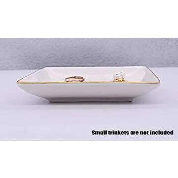 The One Where She Buys A House - New Home Owner Gift - Housewarming Gifts for Women or Girls - New Homeowners Gift - First Home - Ceramic Jewelry Holder Ring Dish Trinket Box Tray - Friends TV Show