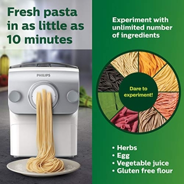 Philips Automatic Pasta Maker for Easy Homemade Pasta