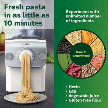 Philips Automatic Pasta Maker for Easy Homemade Pasta