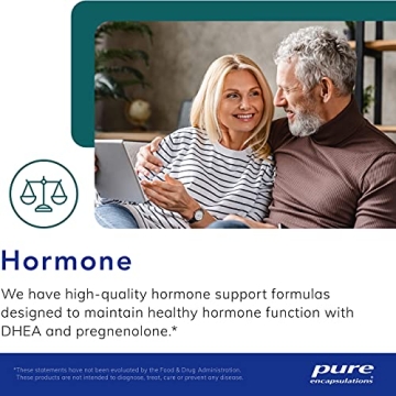 Pure Encapsulations DHEA 25 mg Supplement for Hormonal Balance