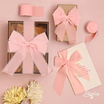 Elegant Handmade Chiffon Ribbons for Weddings and Crafts