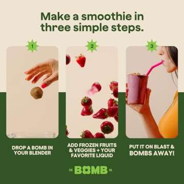 Glow Getter Blender Bomb - Superfood Smoothie Supplement